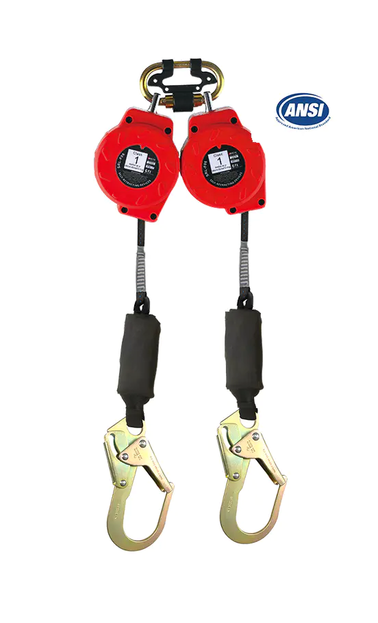 خط حياة ذاتي السحب من نوع SRL-FS SERIALS ANSI Webbing