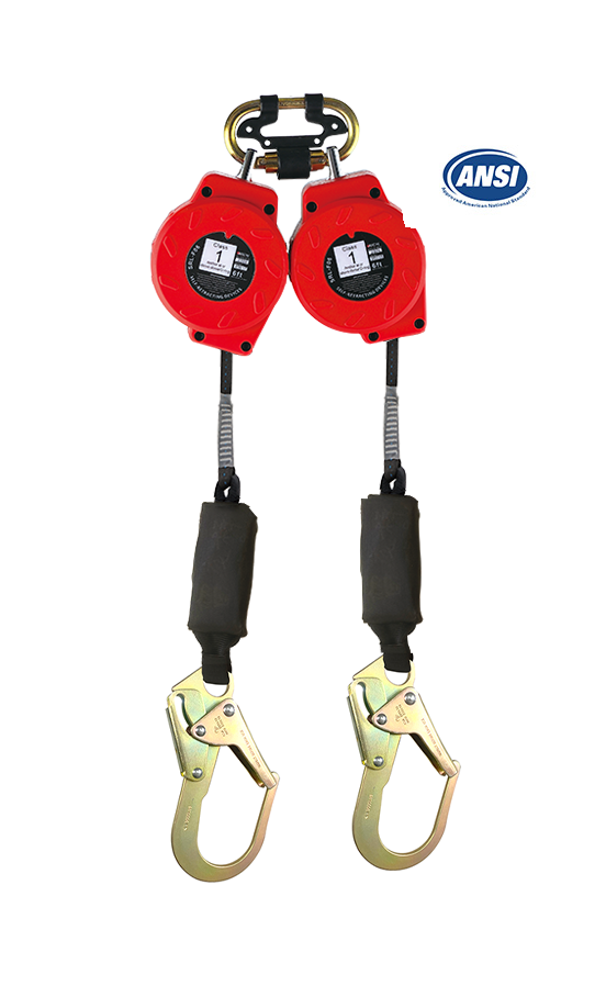 خط حياة ذاتي السحب من نوع SRL-FS SERIALS ANSI Webbing